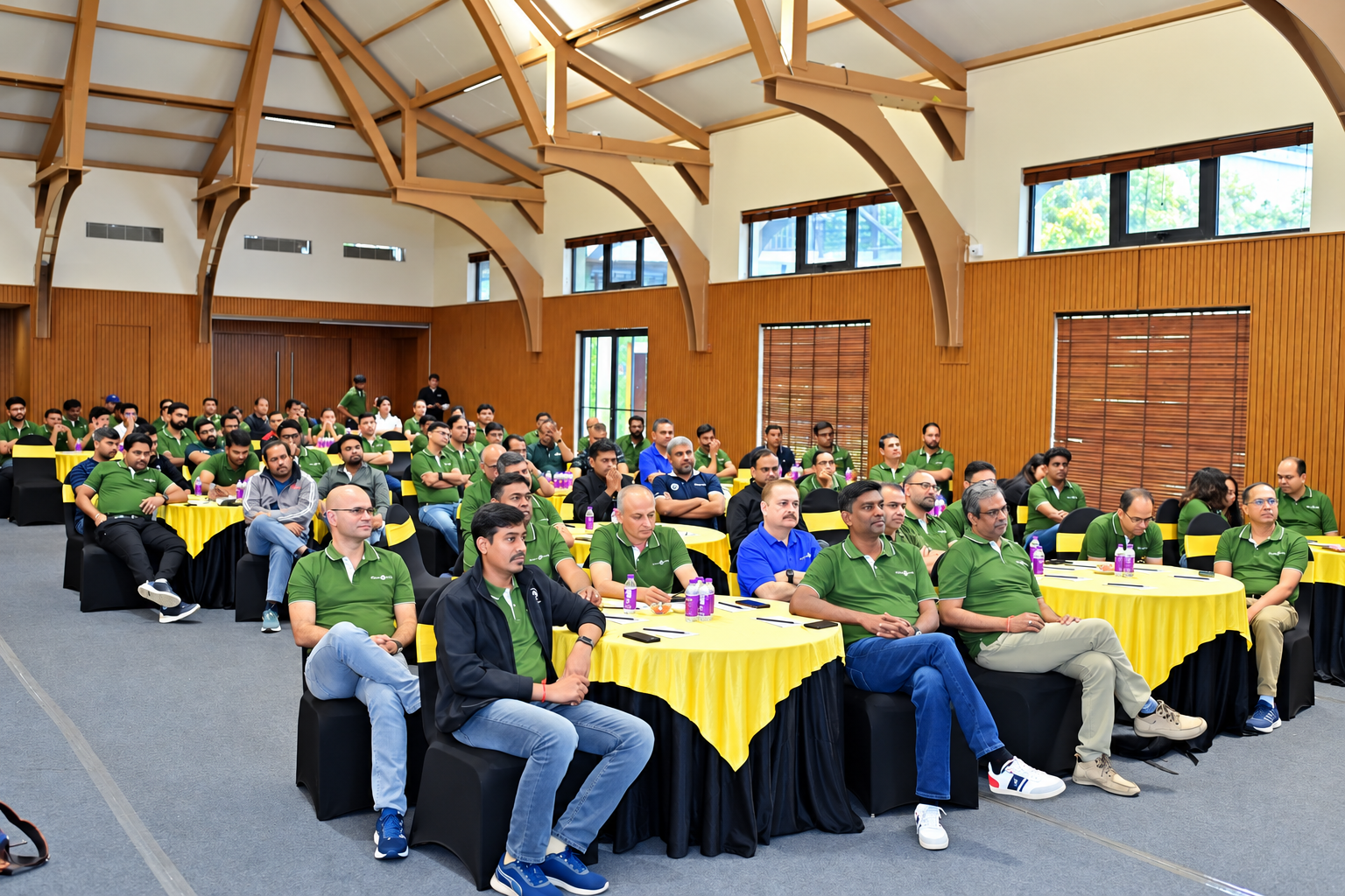 Delegate registration at a scientific conference